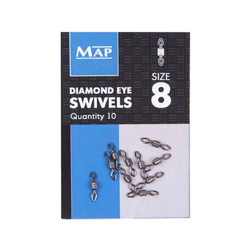 Émerillon Map Diamond Eye Swivels