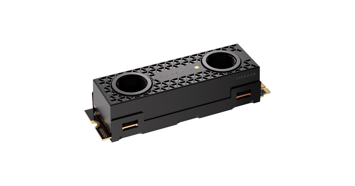 CorsairMP700 PRO SE Hydro X 2 TB SSD  (Zwart, PCIe 5.0 x4 | NVMe 2.0 | M.2 2280, mit Wasserkühlungs-Block)