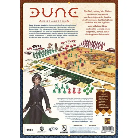 Asmodee CMON Dune: Krieg um Arrakis
