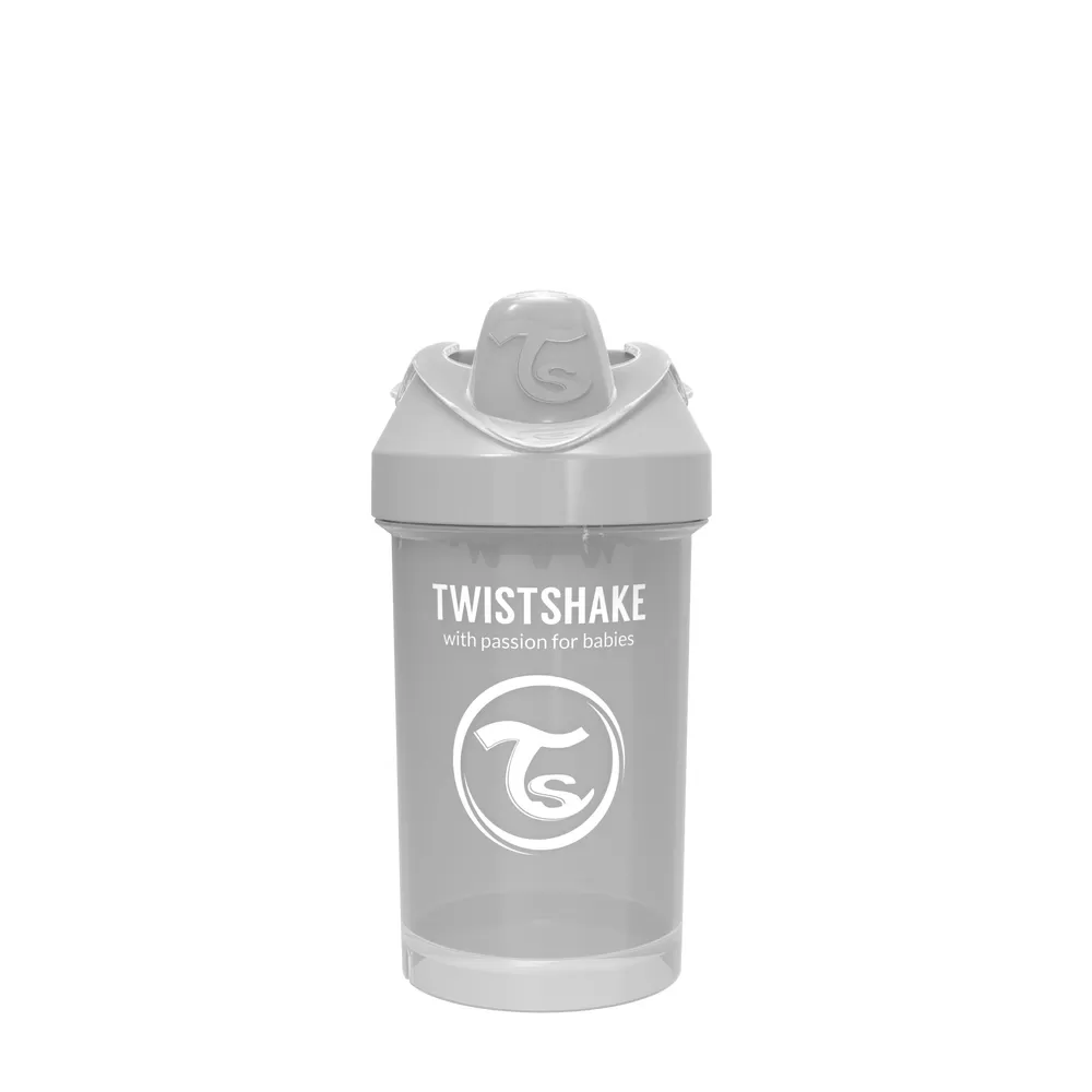 Twistshake Crawler Cup 8 mdr  300 ml - Grå