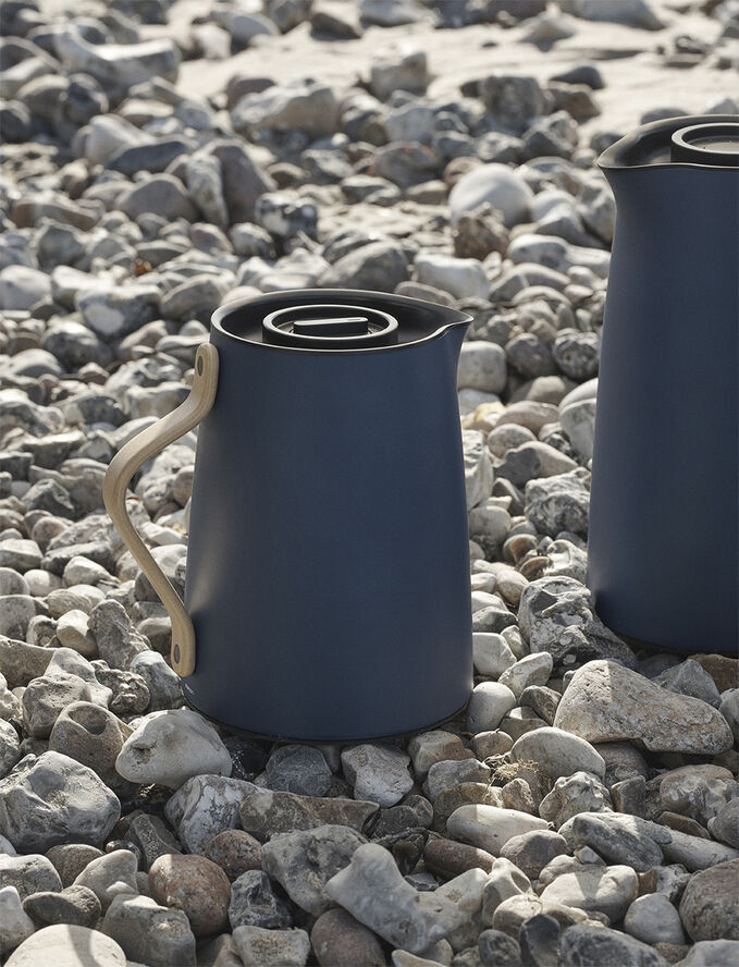 Stelton Emma termokande, te 1 l, dark blue Dark blue