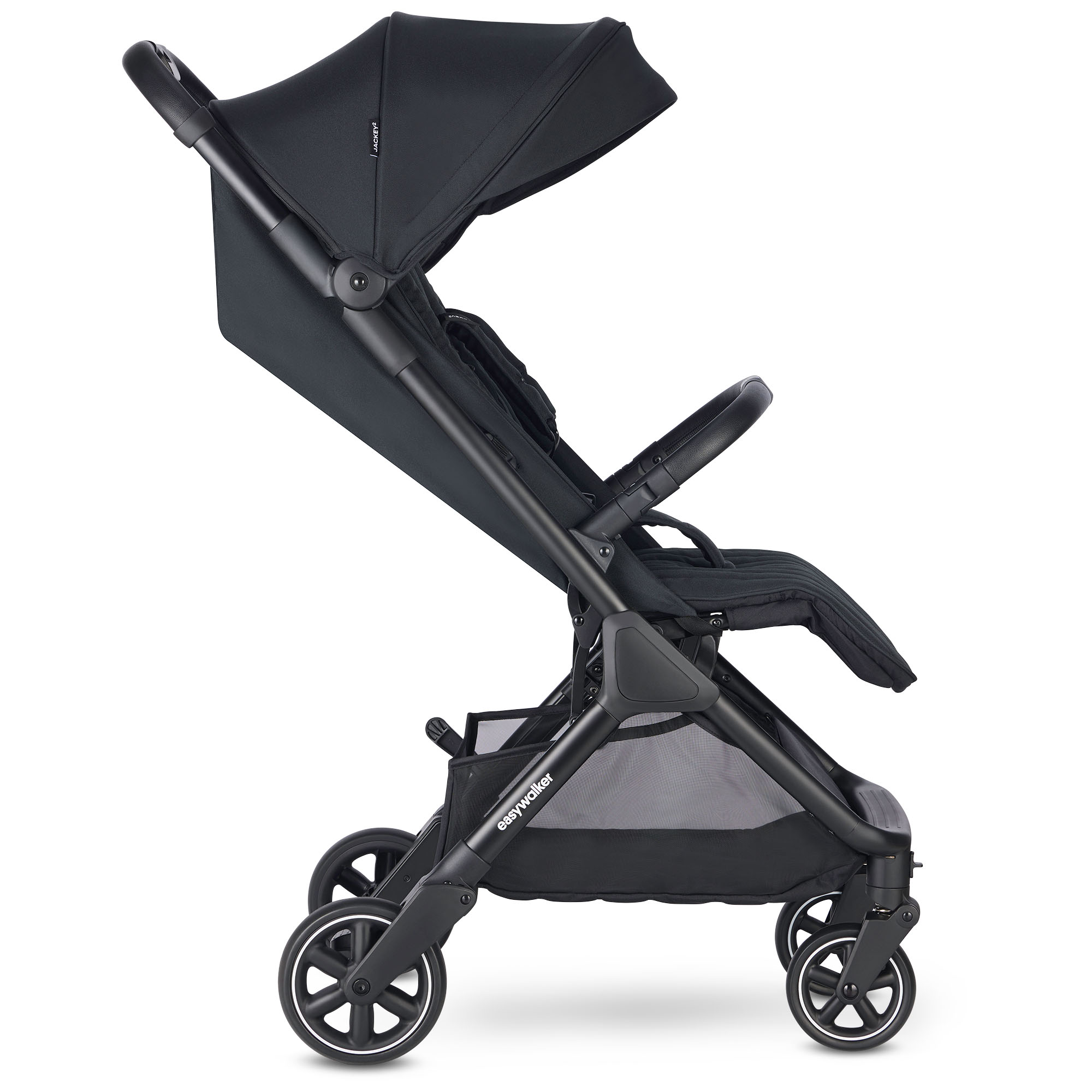 Easywalker Jackey2 buggy Midnight Black - buggy's - Prénatal