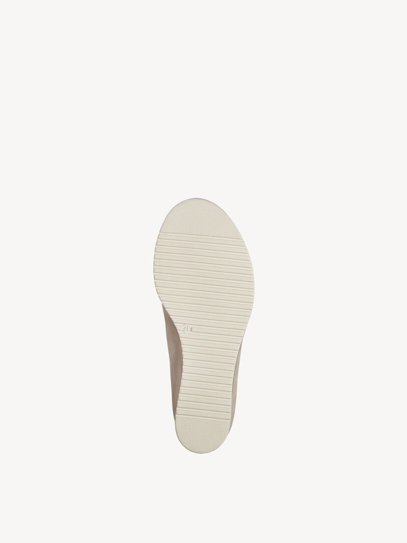 Leren Slipper - beige