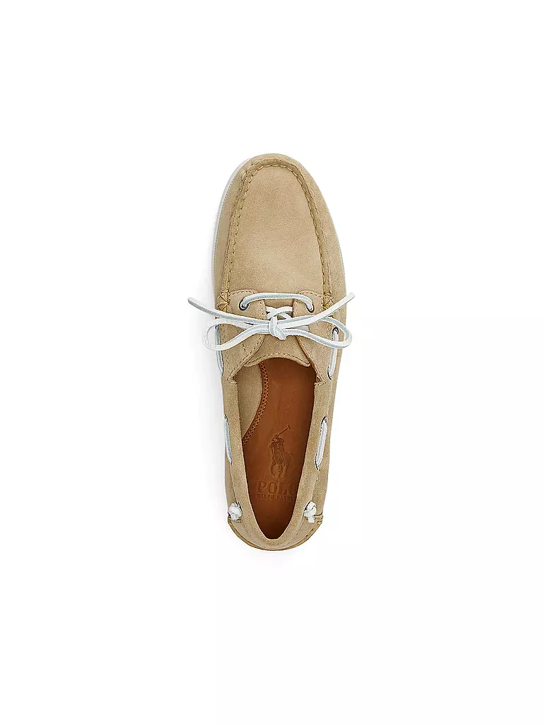 POLO RALPH LAUREN Anzugschuh - Bootschuh MERTON  beige