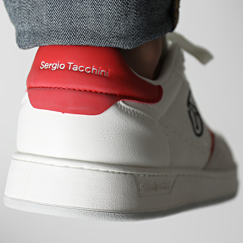 Baskets Roma STM0005S White Red