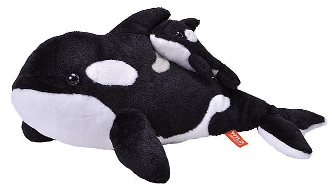 WILDREPUBLIC - PELUCHE MOM ET BABY ORQUE 38 CM