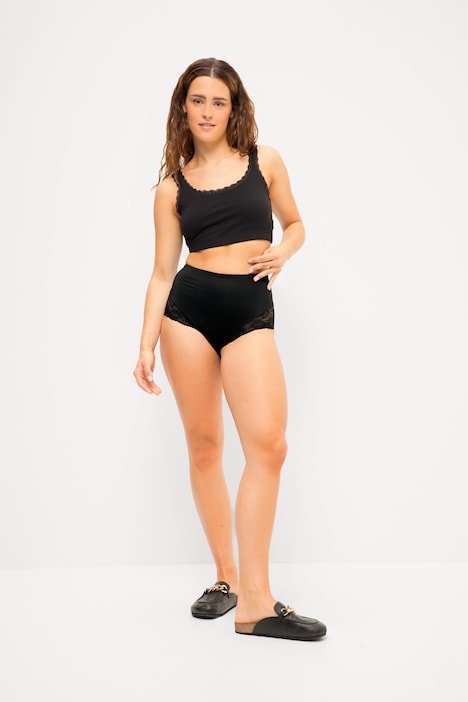 Miederhose, transparente Spitze, Stretchkomfort