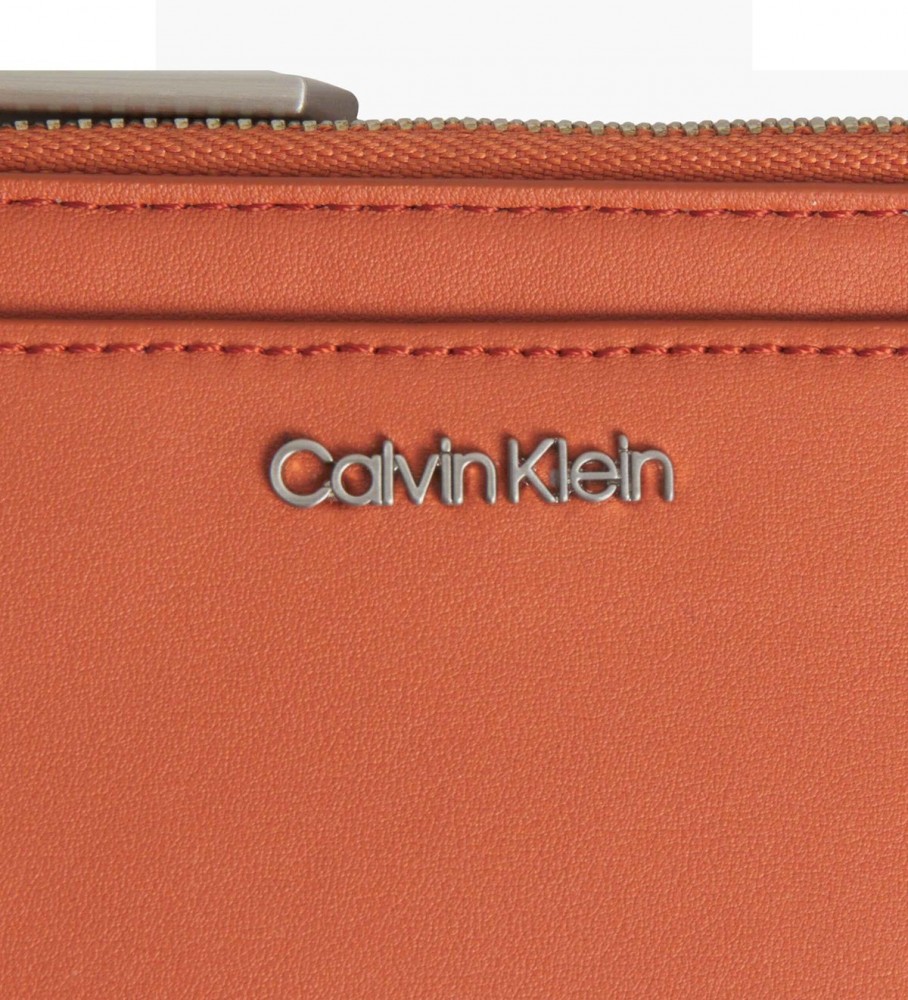 Porta-cartões Calvin Klein Must laranja