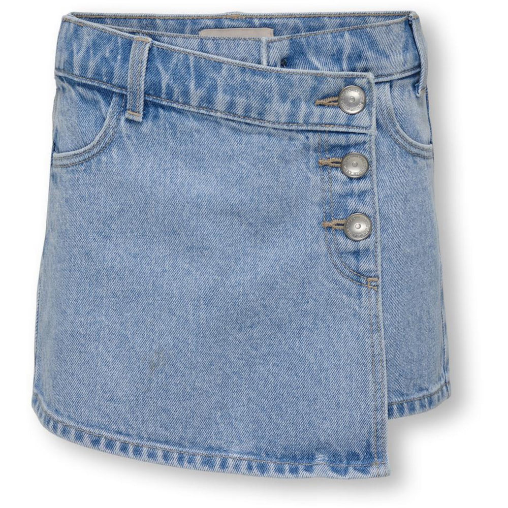 Køb kids ONLY Light Blue Denim Jenny Denim Skort Noos