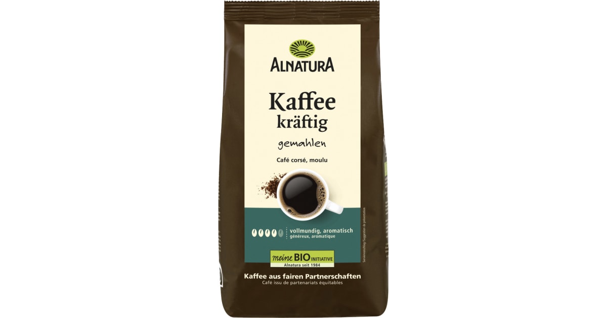 Alnatura Bio Kaffee gemahlen