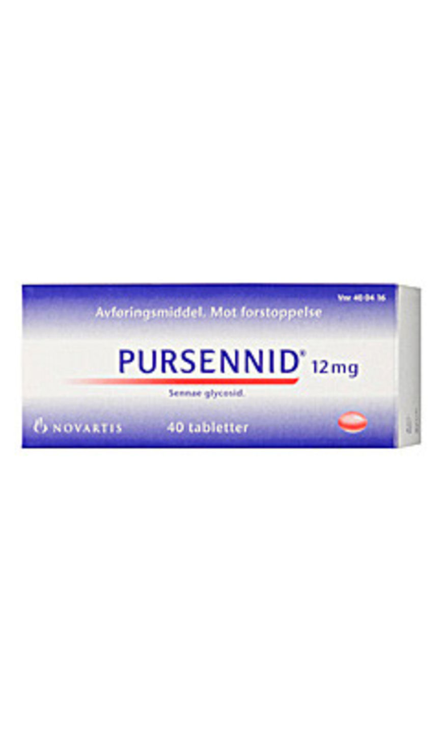 Pursennid tabletter 12 mg