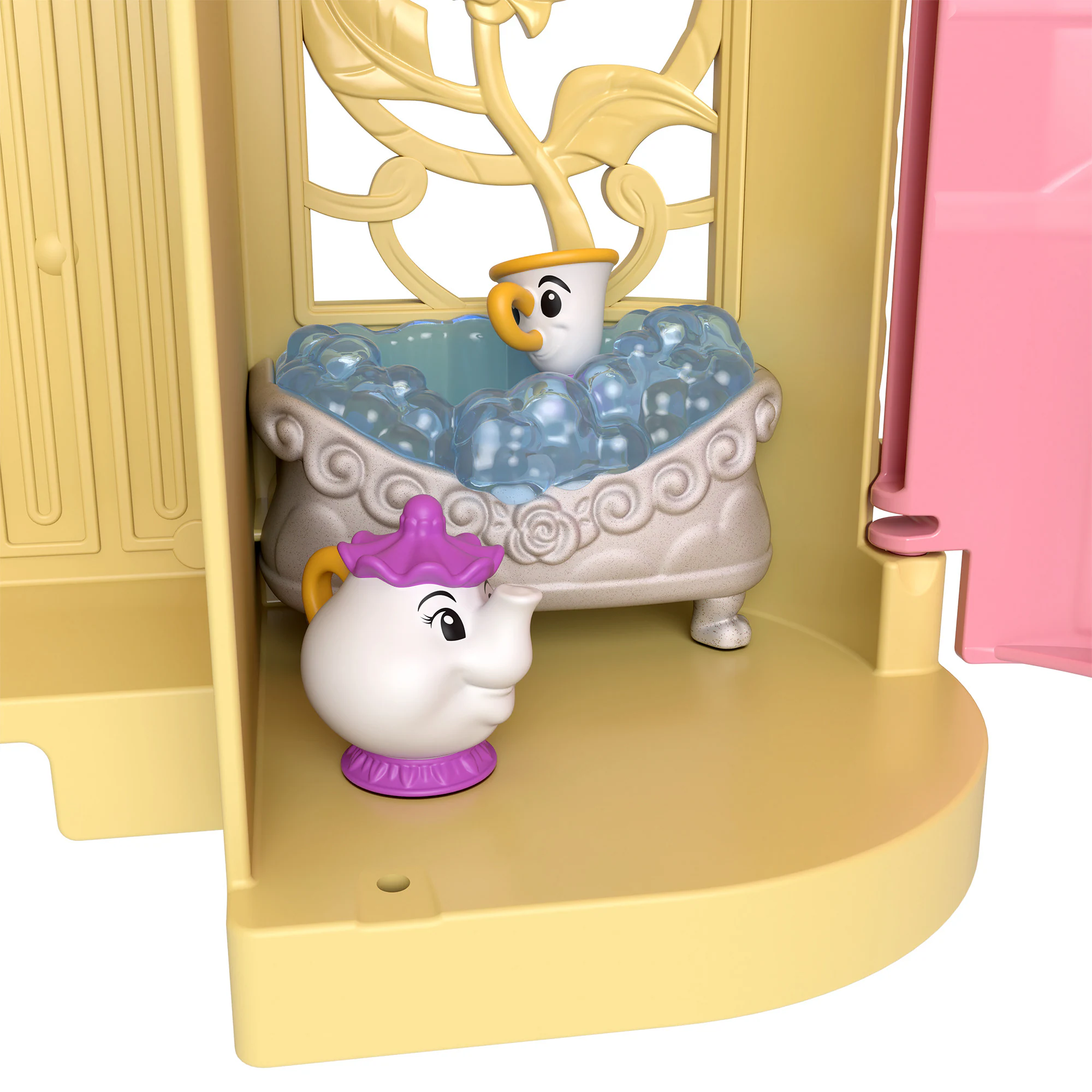 Mattel Spielgebäude Disney Prinzessin Belle´s Magical Surprise Castle Playset