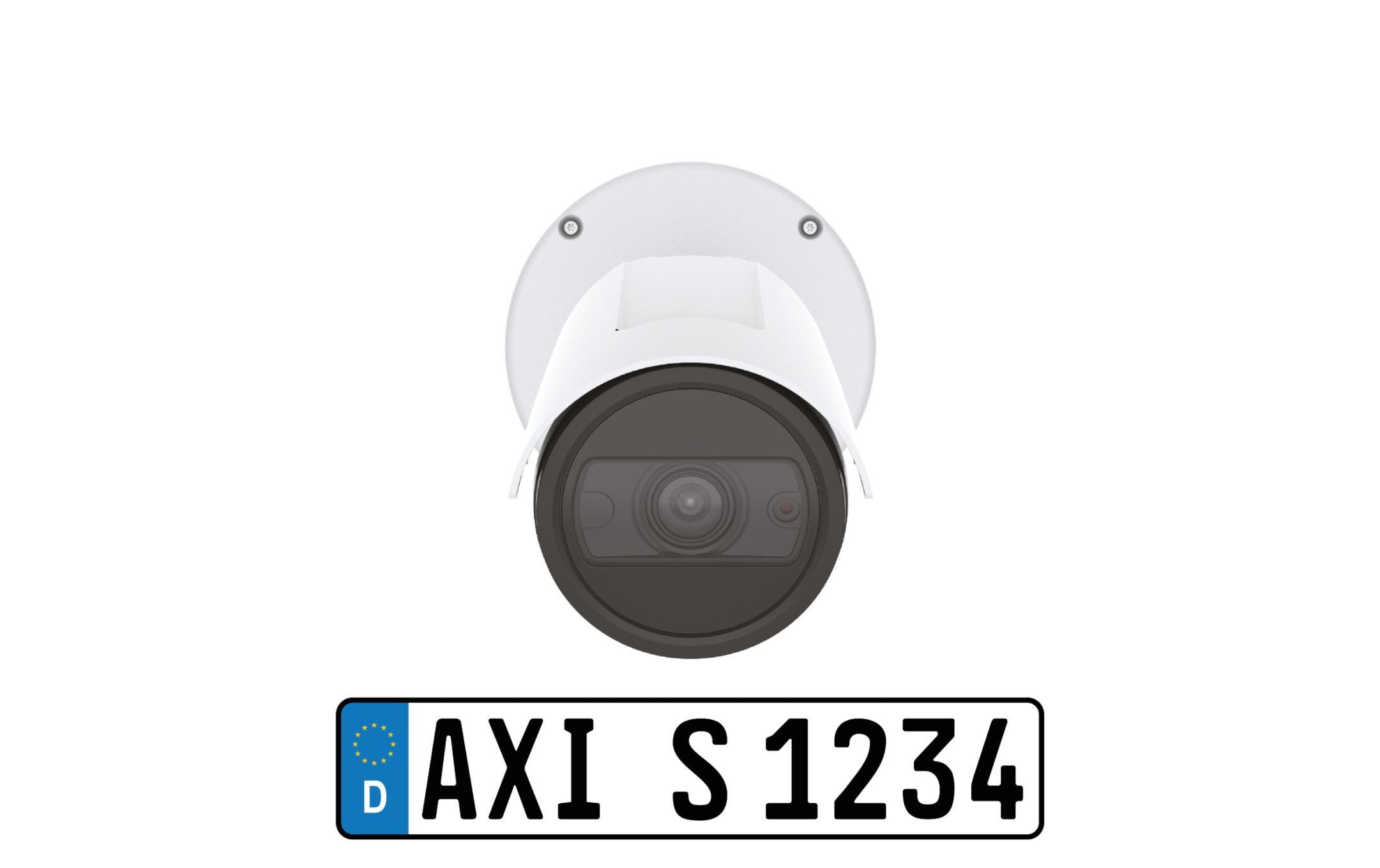 Netzwerkkamera P1465-LE-3 License Plate Verifier Kit<br>Einfache, kostengünstige Ausrüstung für langsamen Verkehr