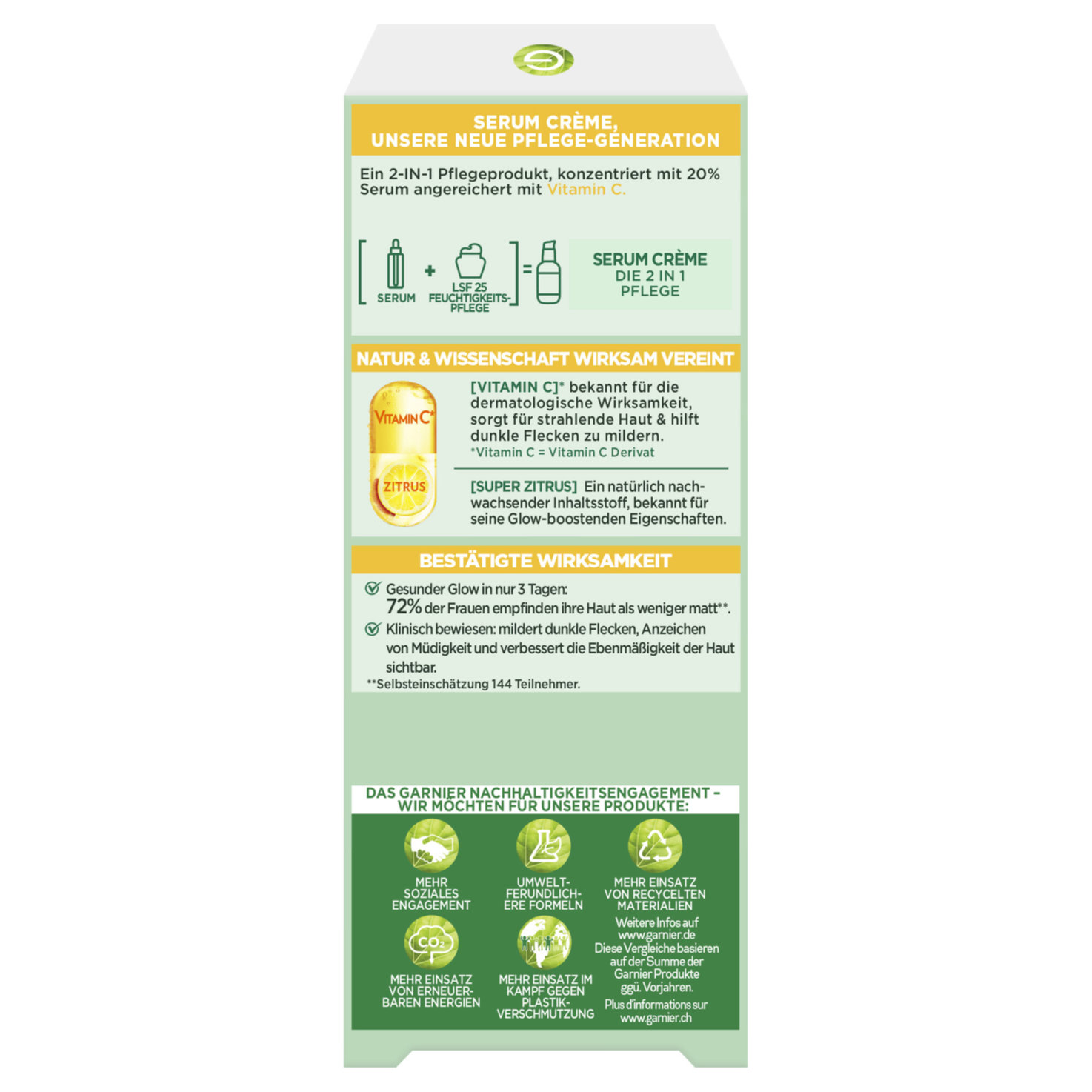 Garnier Serum Creme Vitamin C