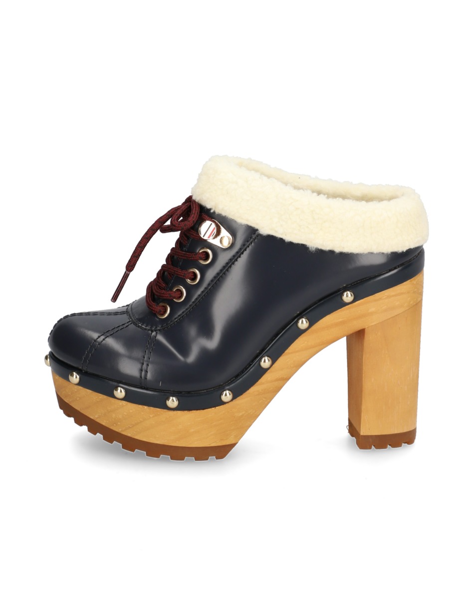 HIGH HEEL CLOG MULE MONOGRAM