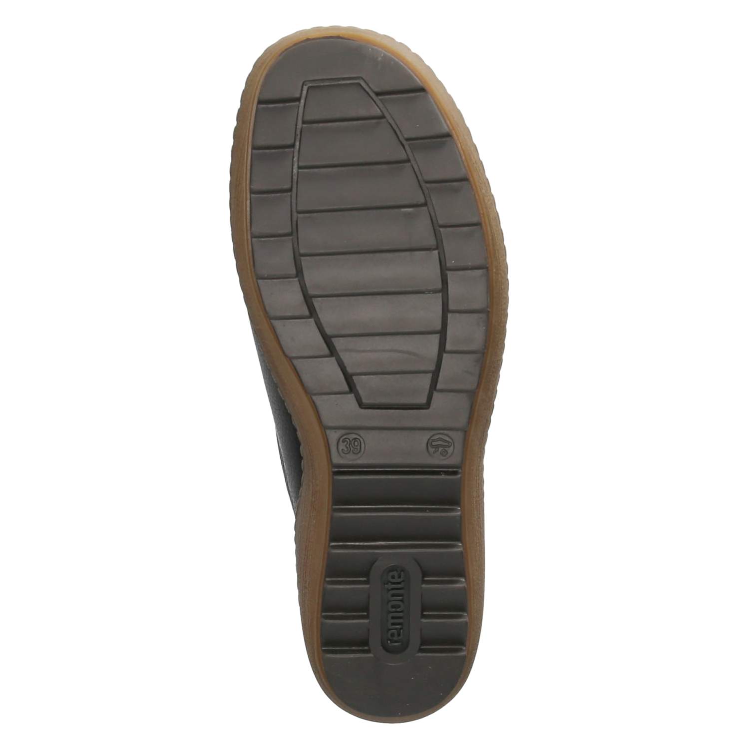 Remonte Halbschuhe - schwarz/braun