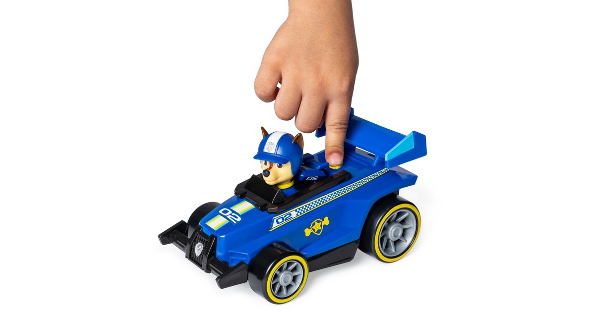 Spin MasterPaw Patrol - Race & Go luxe voertuig van Ready Race Rescue Speelgoedvoertuig  (Chase met geluiden)