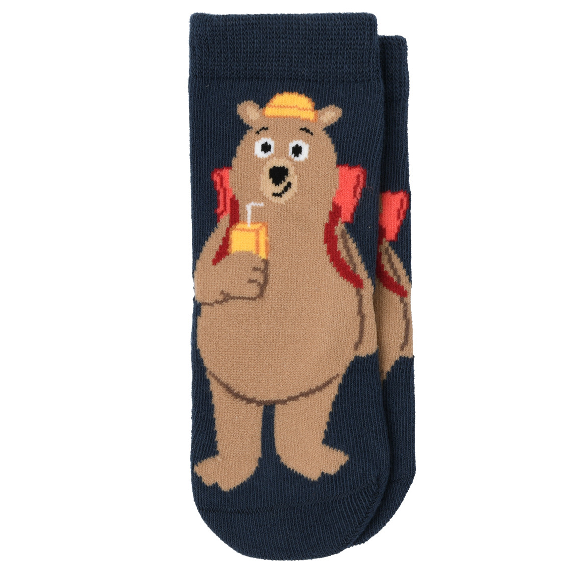 Topomini 5 Paar Baby Socken in verschiedenen Dessins dunkelgrün / hellgrau / dunkelblau