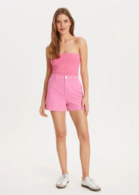 Twill korte broek roze (ROS.HOT)