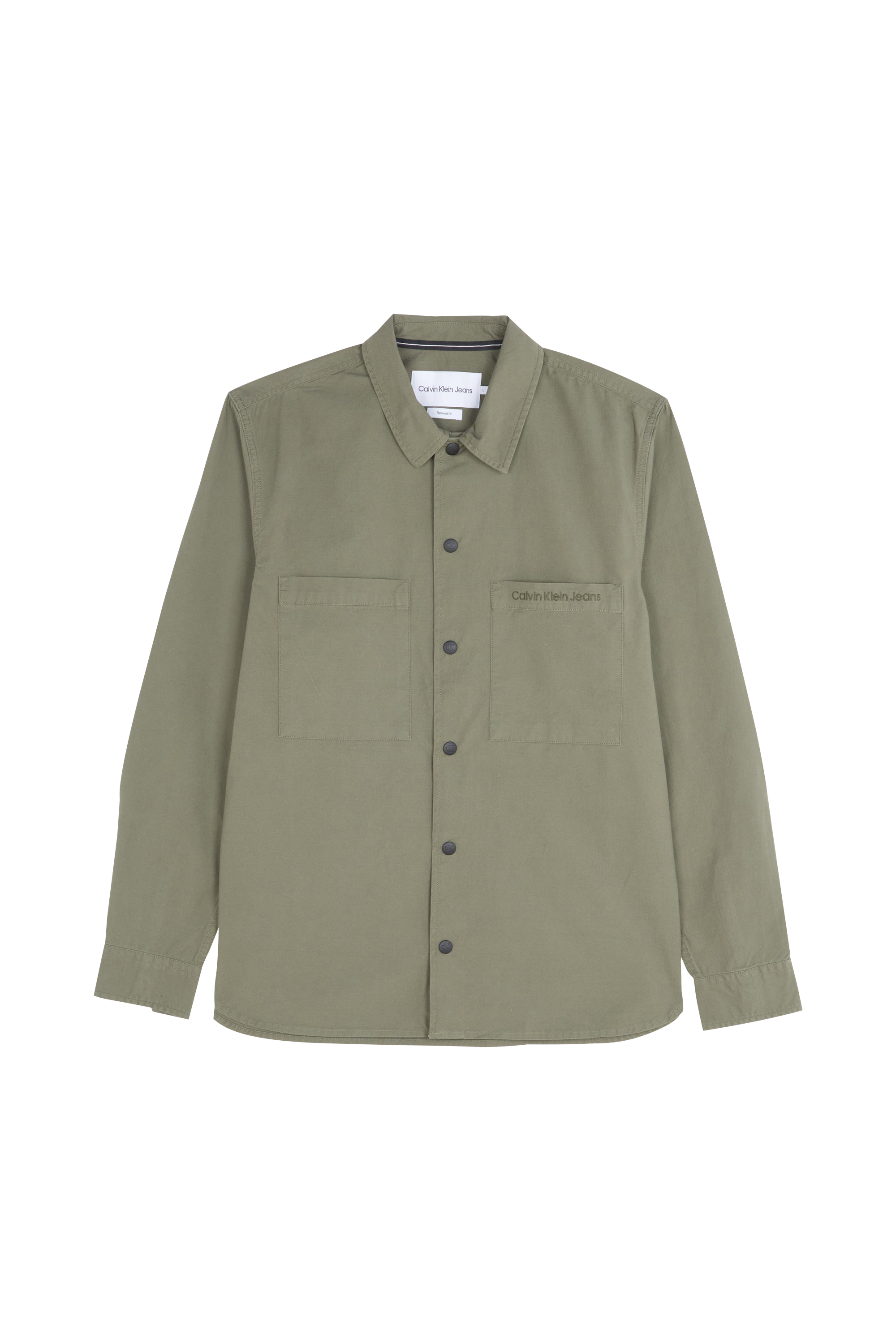 CALVIN KLEIN JEANS Chemise RELAXED SHIRT Vert