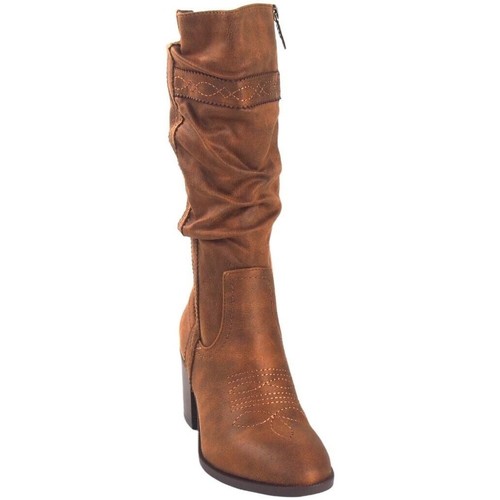 MTNG - Bota señora MUSTANG 50474 cuero Marrón