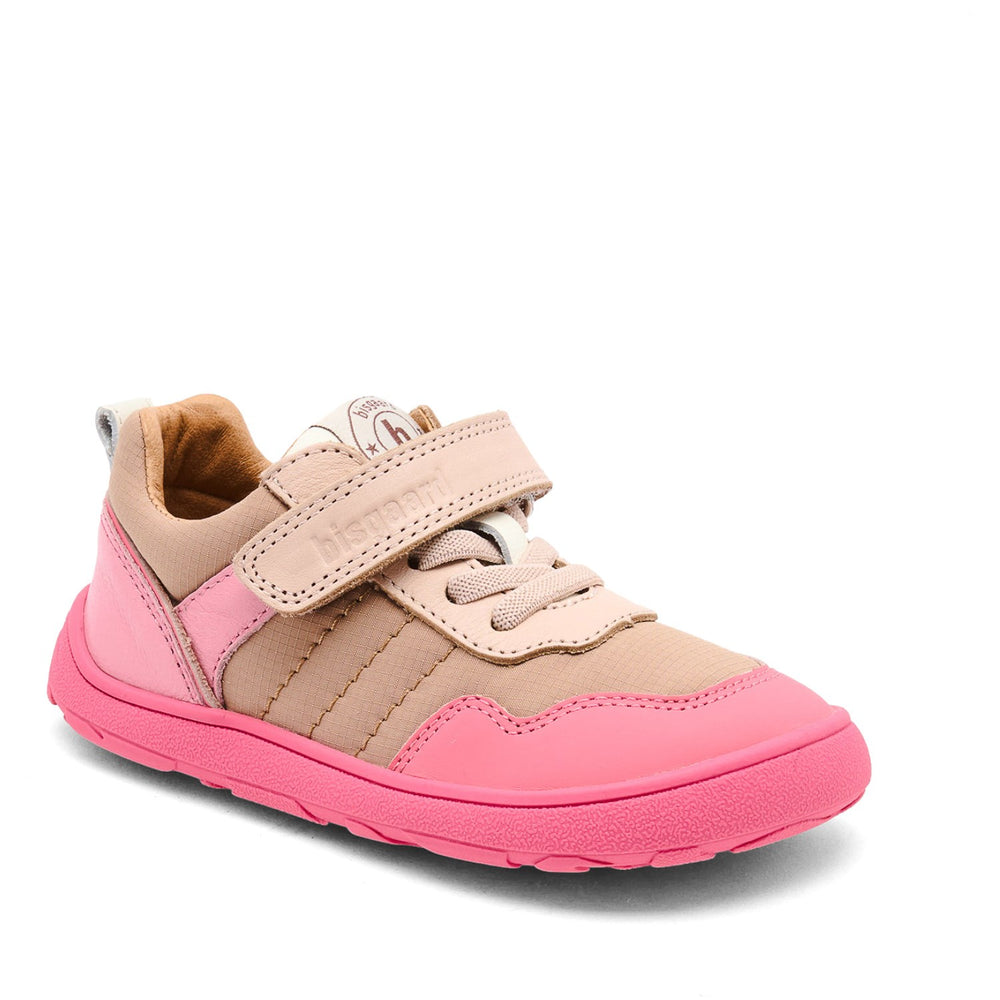 Køb Bisgaard Pink Barefoot Baloo Velcro Sko