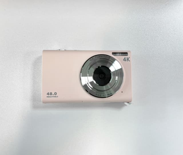 Digitalkamera 48MP 2,7K FHD 16X digital zoom 2,88-tommer skærm Sort