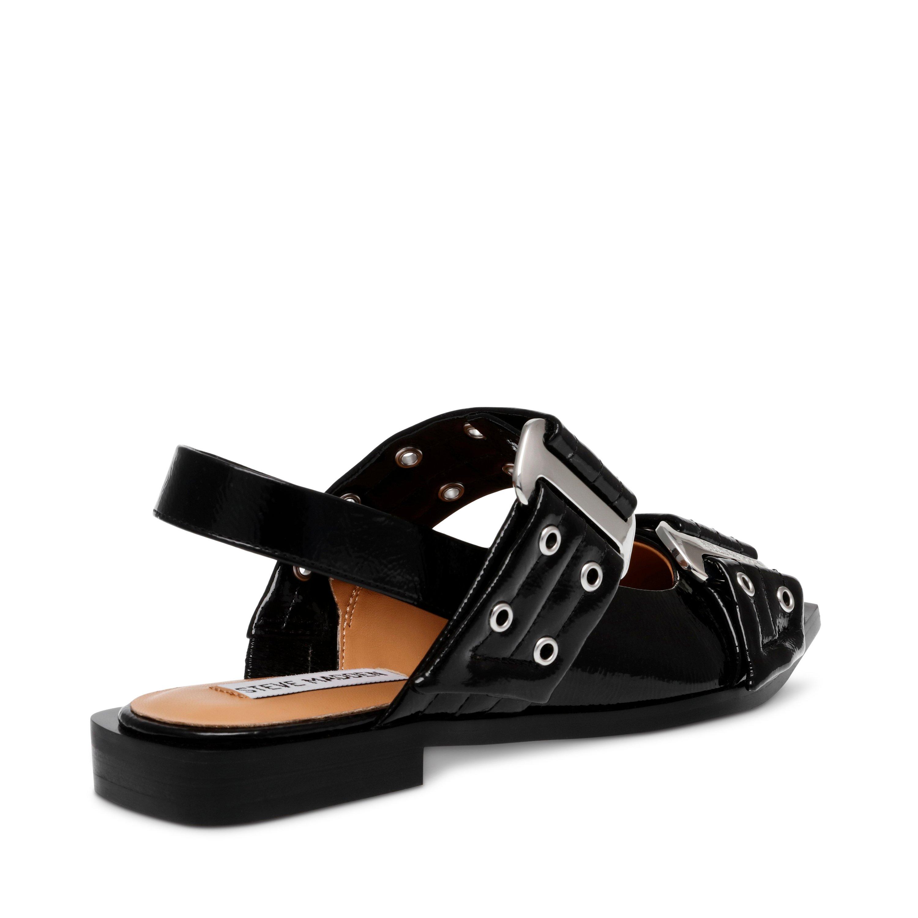 Steve Madden Grand Ave Buckle Ballet Pumps