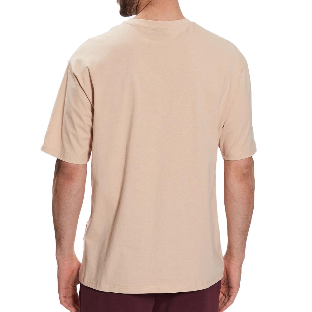 New Era T-shirt Beige Homme New Era League Essential