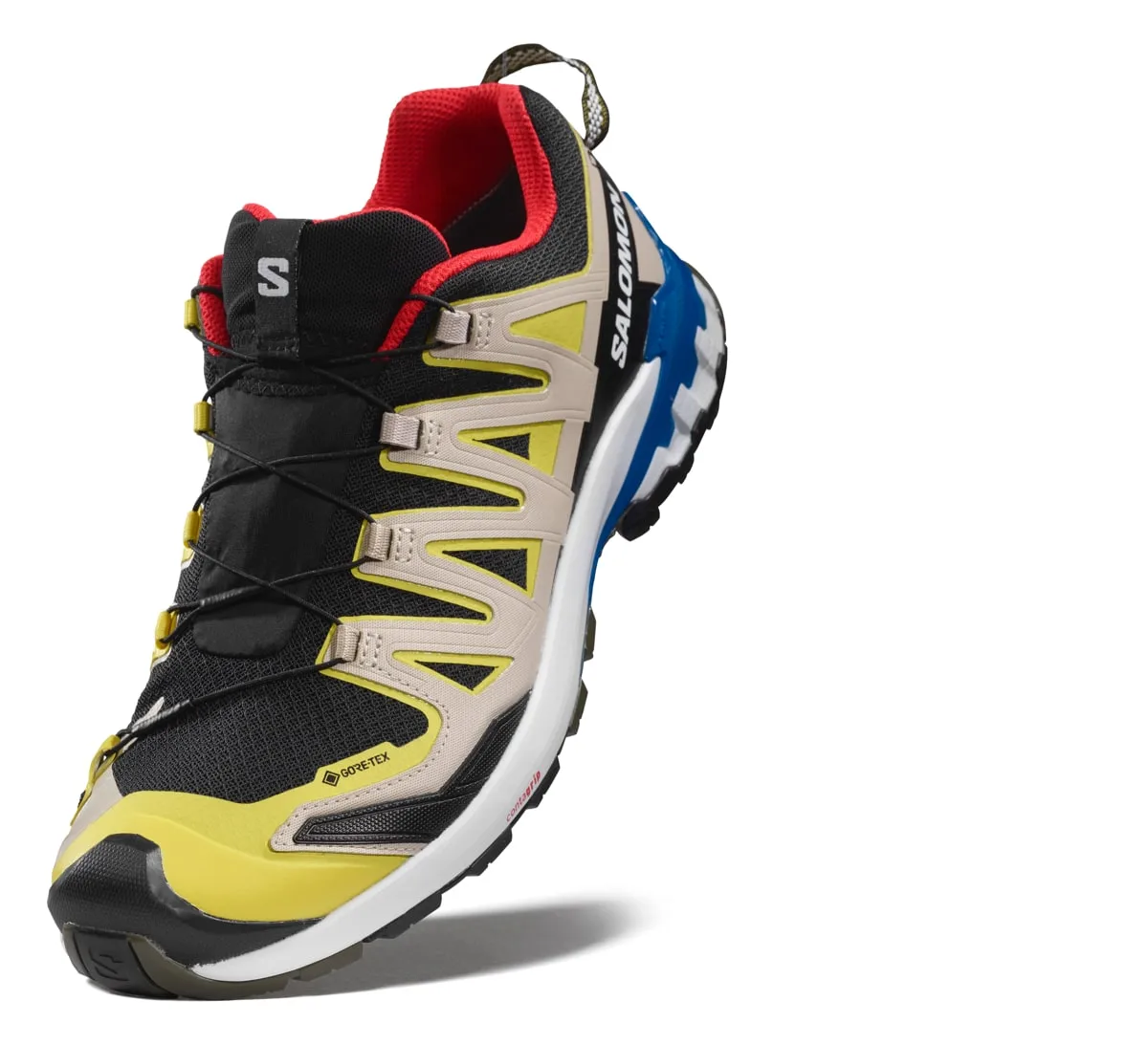 Salomon Men's XA Pro 3D V9 GORE-TEX Black/Buttercup/Lapis Blue
