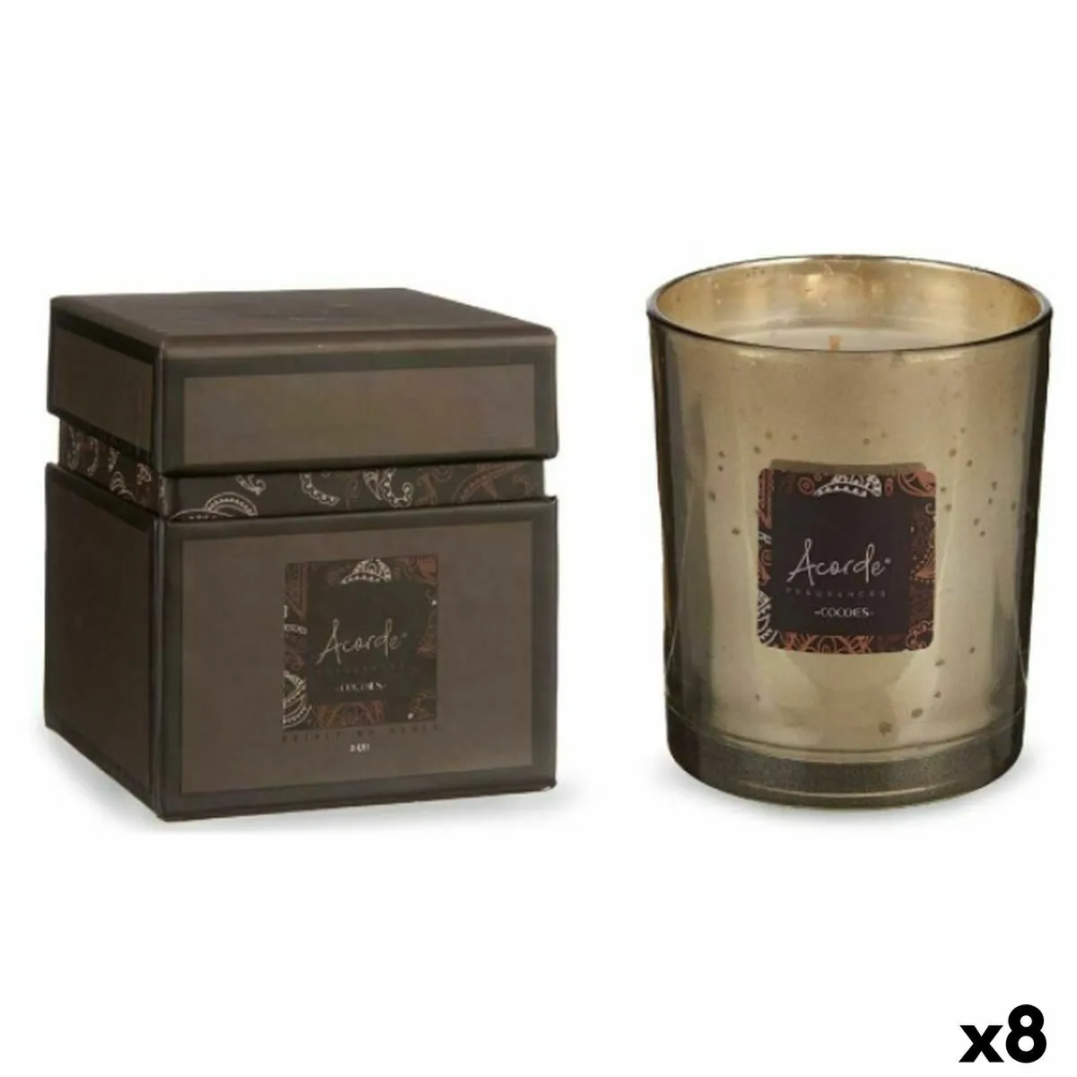Acorde Bougie Parfumée 8 pcs - Coco