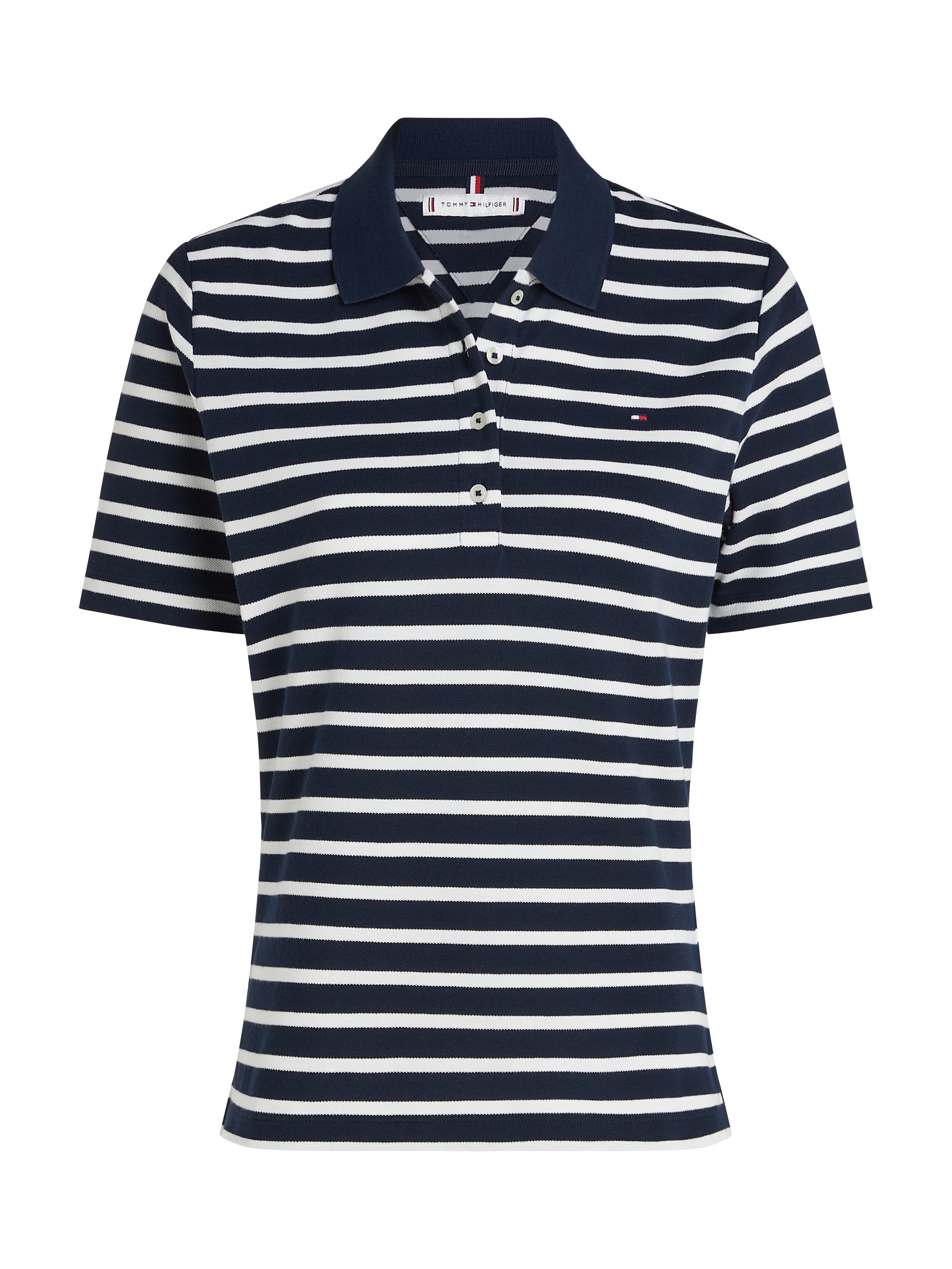 Tommy Hilfiger Poloshirt »Regular Fit Pique Premium Polo«, Baumwollmischung, regular fit