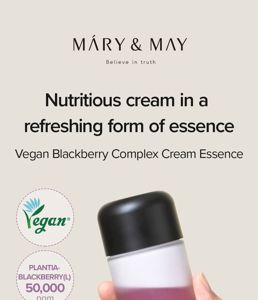 Mary&May - Vegan Blackberry Complex Cream Essence Mini