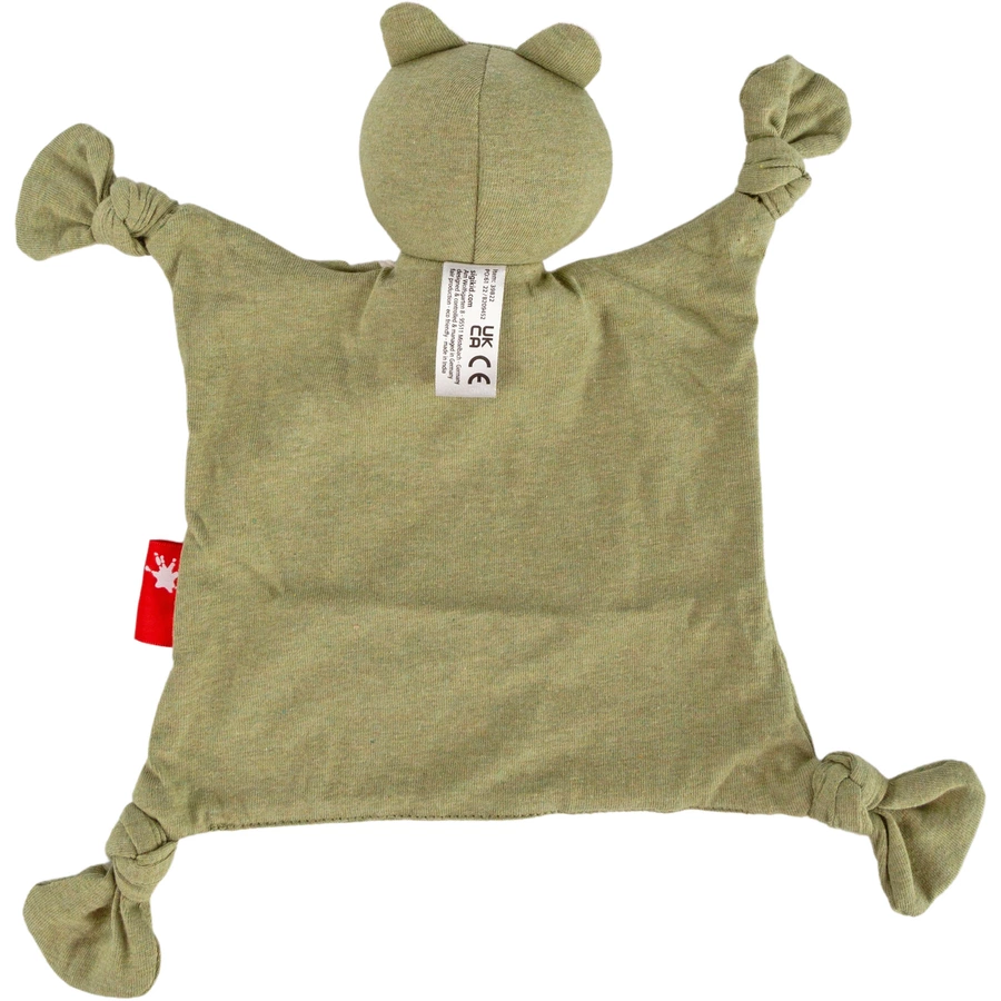 sigikid® Schnuffeltuch Frosch Yellow grün