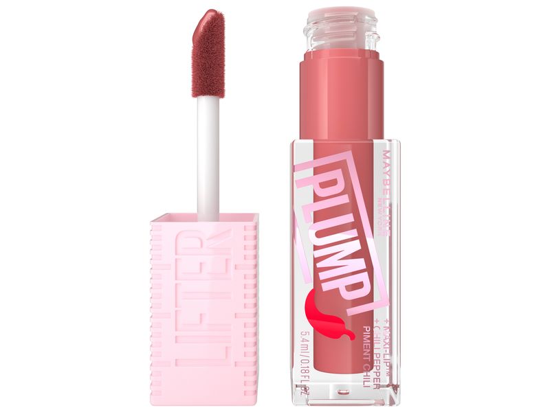 Maybelline Lip Gloss Lifter Plump 005 Peach Fever Lipgloss sorgt für einen aufgespritzten Lippen-Effekt ohne OP bis zu 4 Stunden lang