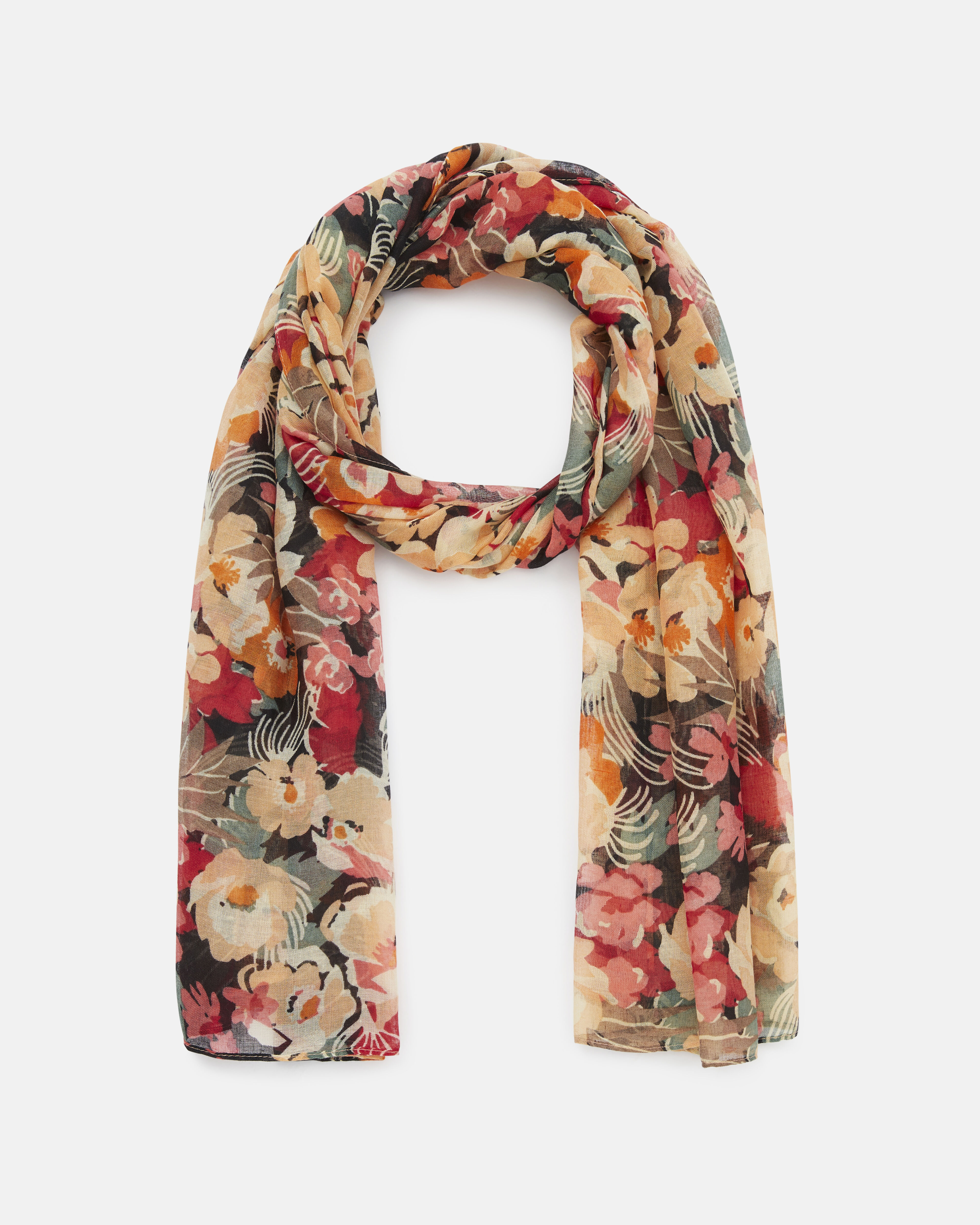 FOULARD DAMIA Noir multicolore