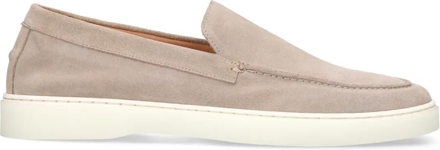 Manfield Heren Beige suède loafers