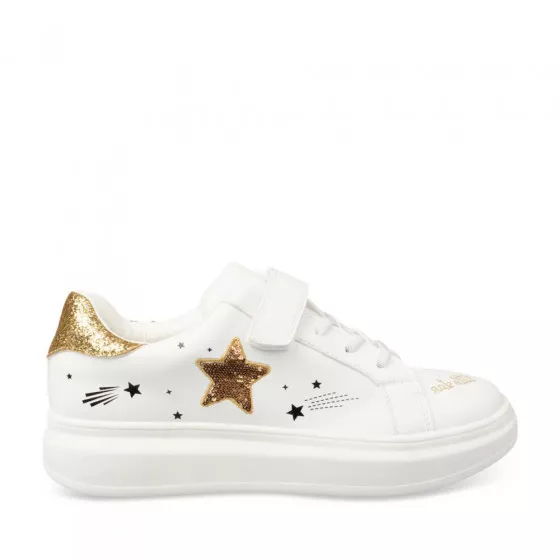 Baskets BLANC LITTLE LOLITA