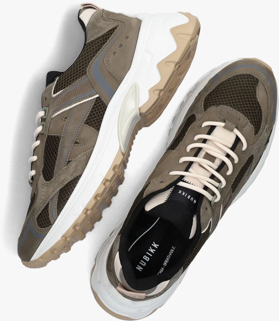 NUBIKK groene nubikk lage sneakers ross nomad men