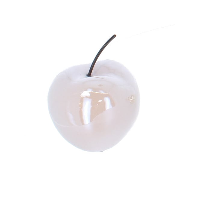 Apfel - rosa - aus Dolomit - ca. 8 x 8 x 12 cm