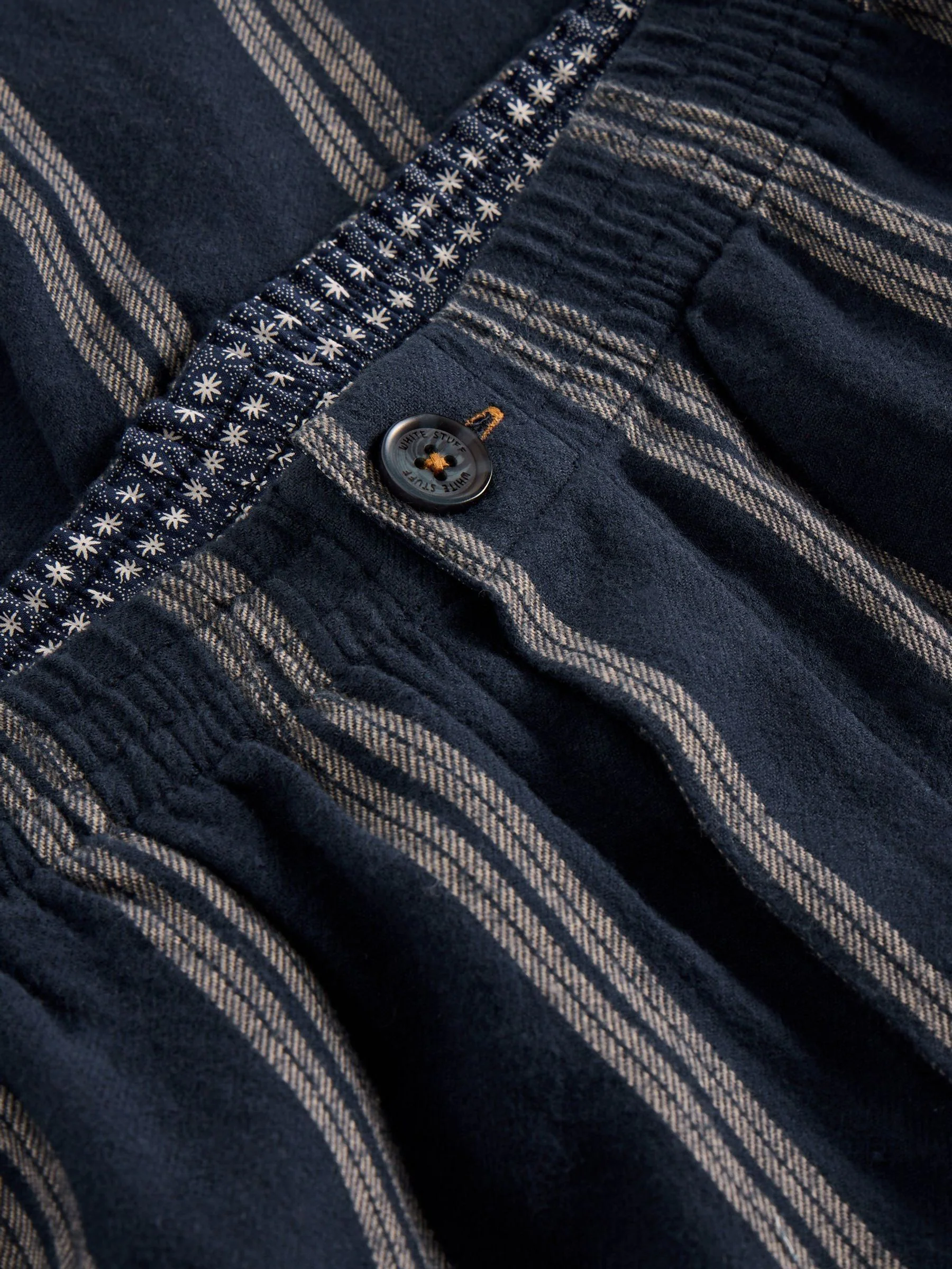 Blauw - White Stuff Moorland Flannel Pyjamas Trousers