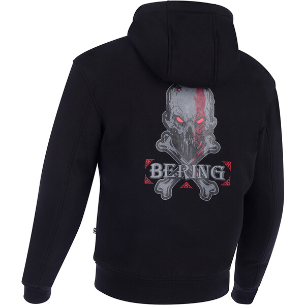 Bering - Sweat Hoodiz 2 Noir / Rouge fluo