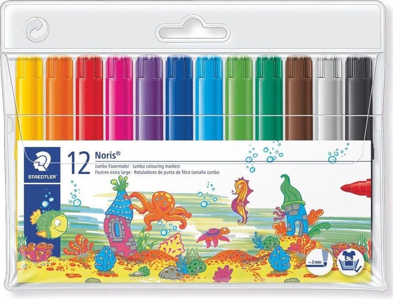 STAEDTLER Noris Club dikke stift - set 12 st