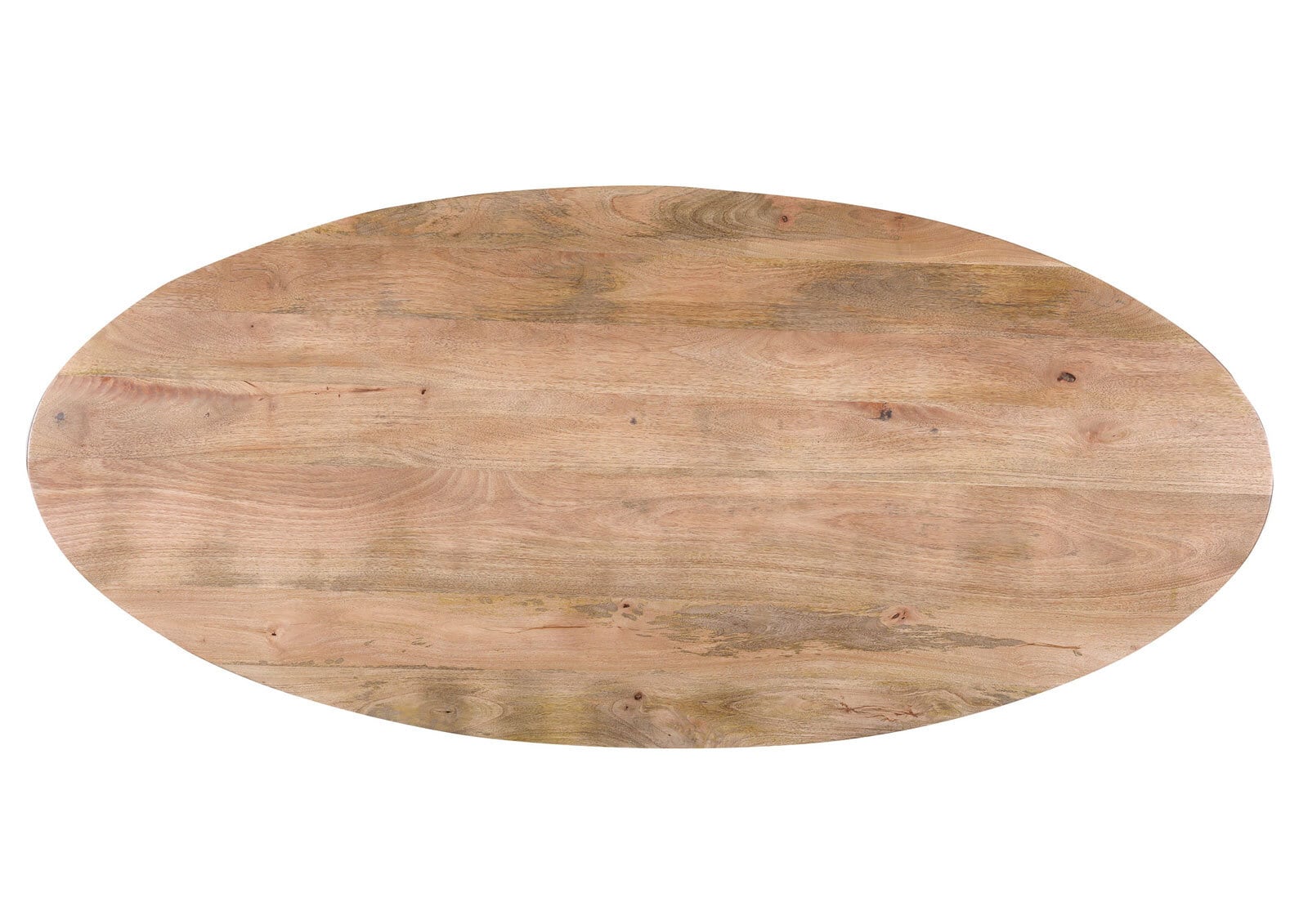 PHILL HILL Esstisch LEWIS 220 x 100 x 77 cm Mango massiv/schwarz