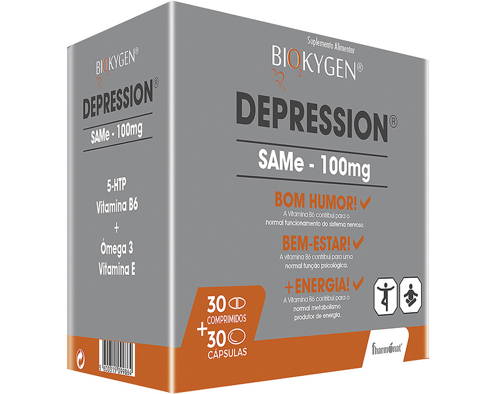 SUPLEMENTO BIOKYGEN DEPRESSION 30COMP 30CAPS