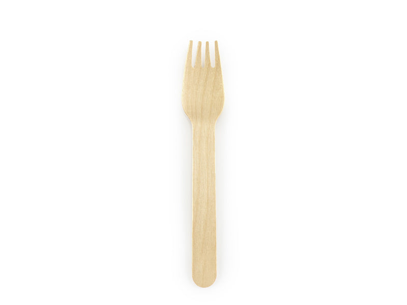 Houten Vorken 15,5cm 100st