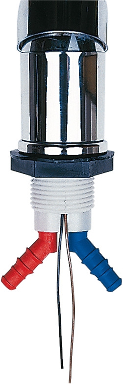 Reich Tülle blau mit O-Ring 6x2 Anschlusstülle für 10-12mm Schläuche