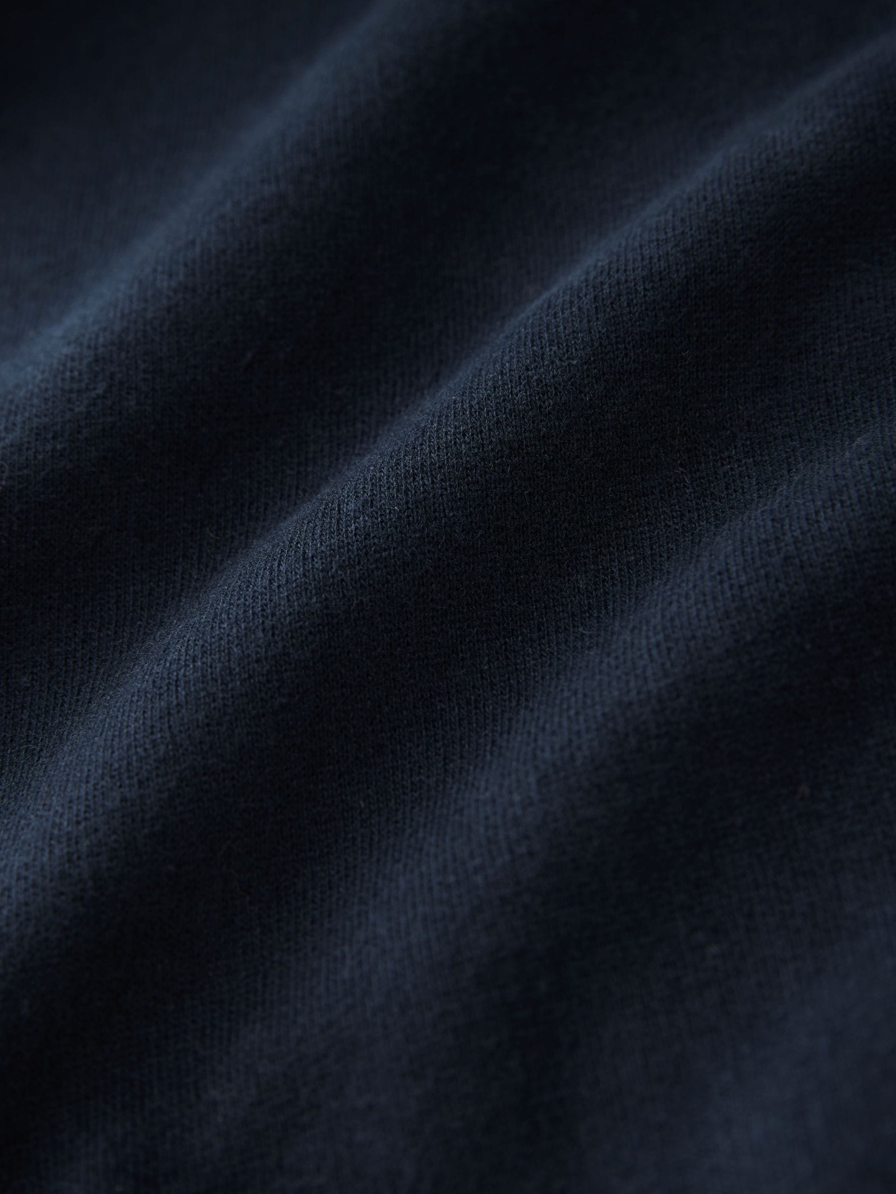 Marineblauw met berenprint - Jersey bomberjack (3mnd -7jr)