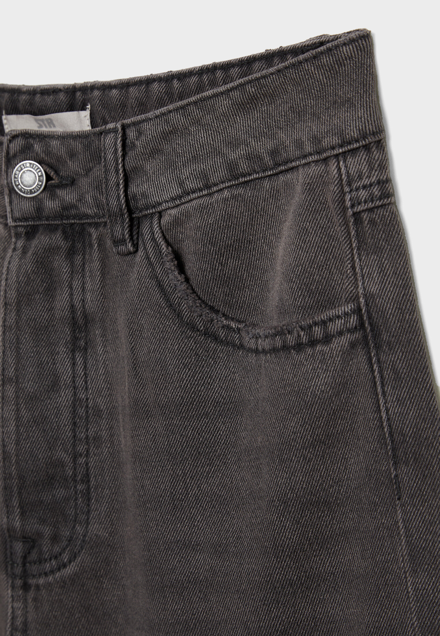 calça jeans reta vintage