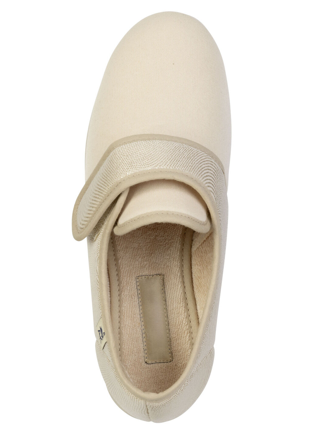 Bequeme Damen-Klettschuhe, aus angenehm gepolstertem Textilmaterial